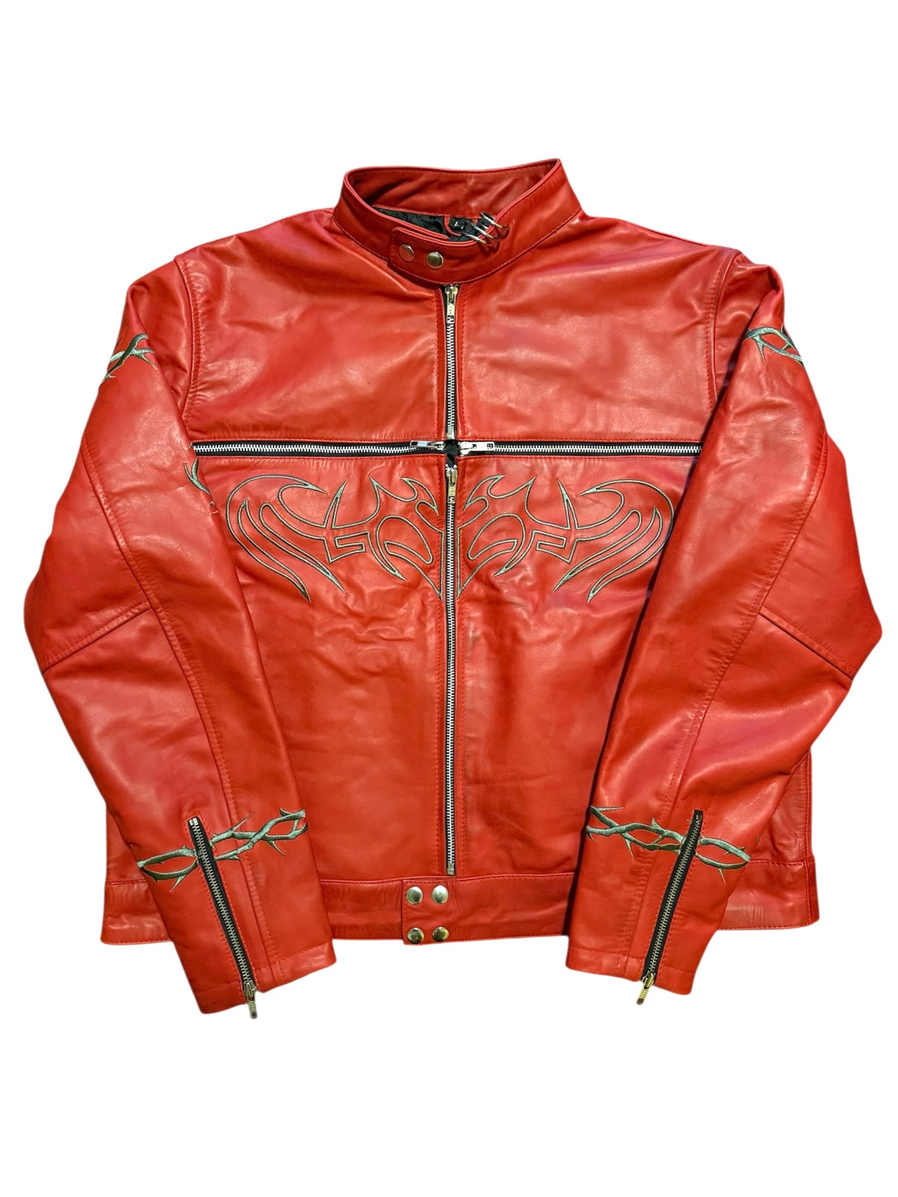 𝑷𝒓𝒆𝒎𝒊𝒖𝒎 𝑶𝒑𝒖𝒔 𝟐 𝑳𝒆𝒂𝒕𝒉𝒆𝒓 𝑹𝒂𝒄𝒆𝒓 𝑱𝒂𝒄𝒌𝒆𝒕 𝒊𝒏 𝑭𝒊𝒓𝒆 𝑹𝒆𝒅