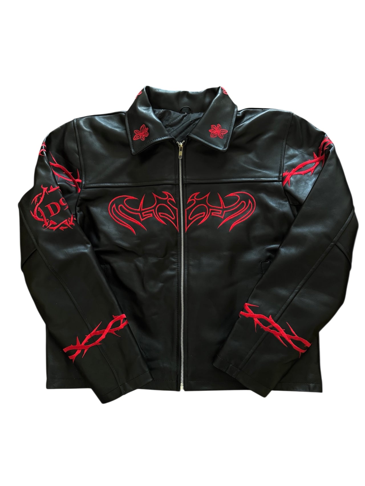 𝑷𝒓𝒆𝒎𝒊𝒖𝒎 𝑶𝒑𝒖𝒔 𝟏 𝑳𝒆𝒂𝒕𝒉𝒆𝒓 𝑱𝒂𝒄𝒌𝒆𝒕 𝒊𝒏 𝑴𝒊𝒅𝒏𝒊𝒈𝒉𝒕 𝑩𝒍𝒂𝒄𝒌 𝒂𝒏𝒅 𝑹𝒆𝒅